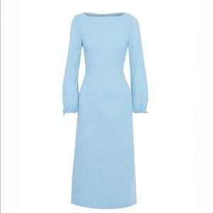 GOAT Honor wool-crepe midi dress